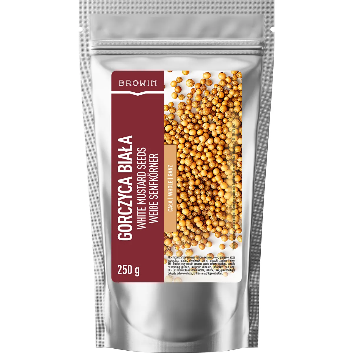 Weiße Senfkörner, 250 g