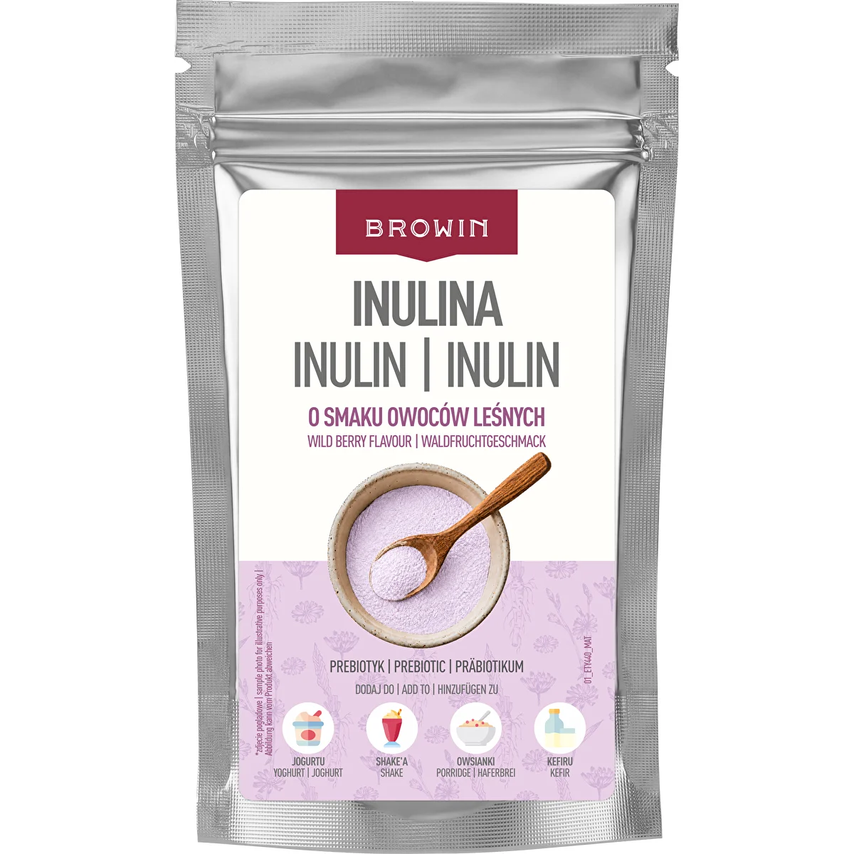 Inulin mit Waldfruchtgeschmack, 100 g