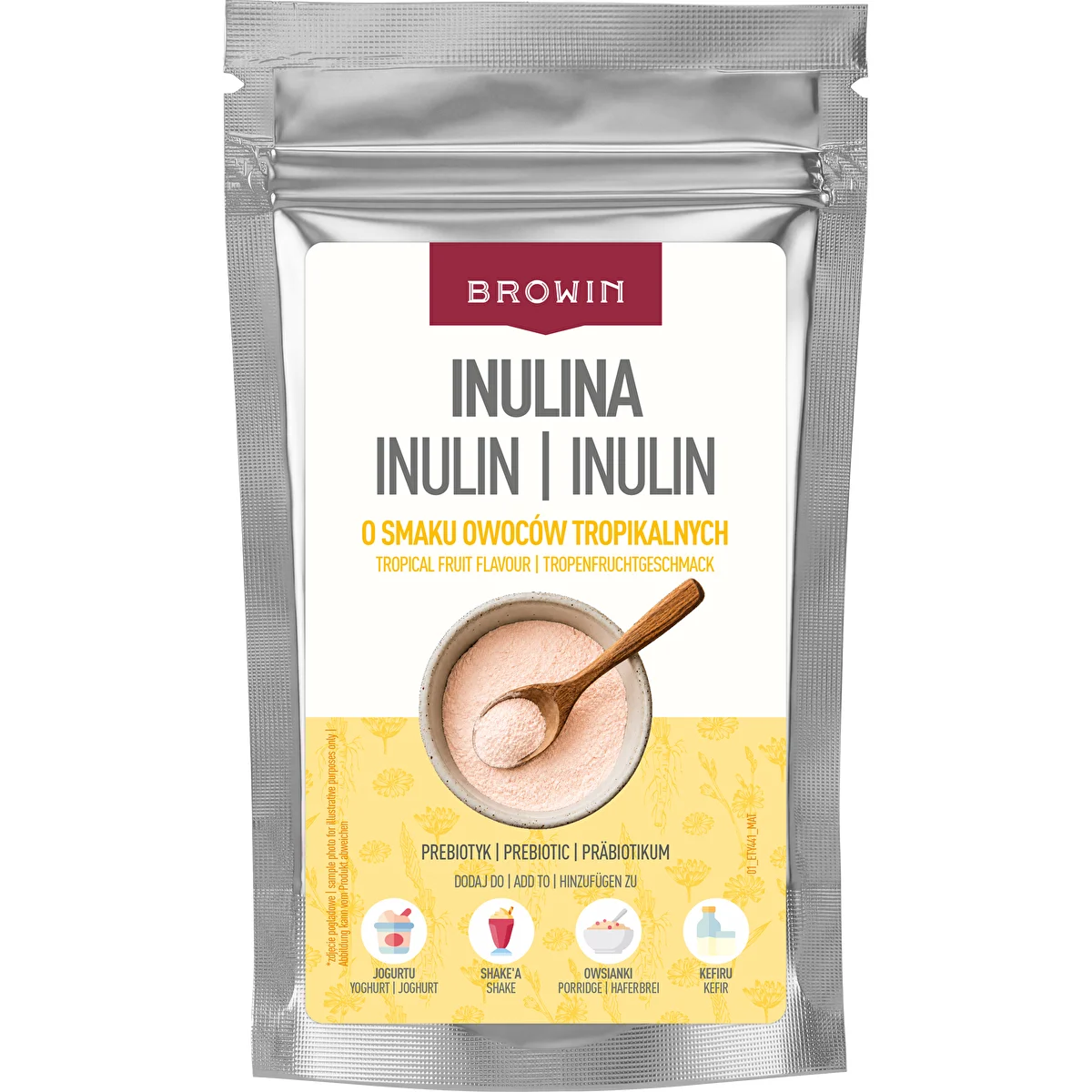 Inulin mit tropischem Fruchtgeschmack, 100 g