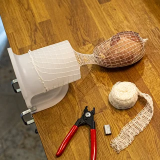 Wurstnetz (bis +220 °C), Ø 15 cm, Länge 3 m – photo 6