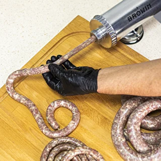 Horizontaler Wurstfüller 1,5 kg mit Silikonkolben – photo 13