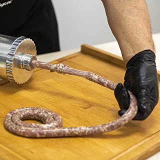 Horizontale Wurstfüllmaschine 2,5 kg mit Silikonkolben – photo 13