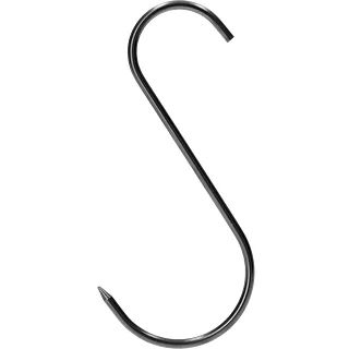 Räucherhaken – S-förmig, geschärft, 4 mm x 150 mm, 5 Stück – photo 4