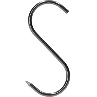 Räucherhaken – S-Form, geschärft, 4 mm x 100 mm, 5 Stück – photo 3