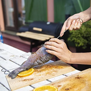 Einschraubbare Räucherhaken für Fisch - 5 Stück – photo 3