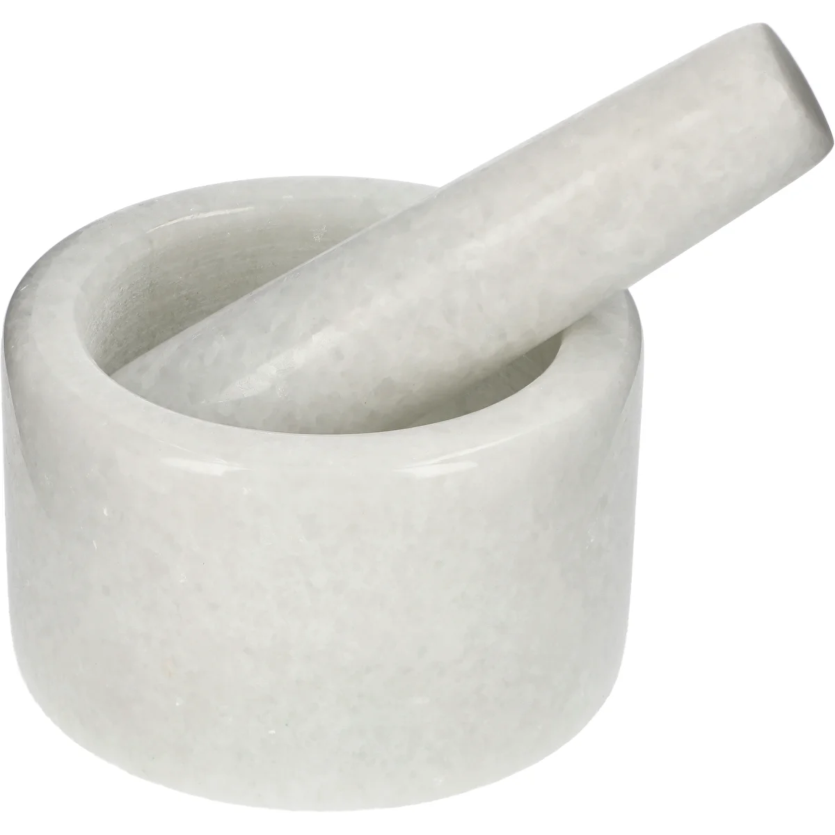 Küchenmörser aus Marmor, weiß, Ø 10 cm
