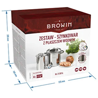 Set mit Wassermantel – Schinkenkocher 1,5 kg + Topf – photo 16