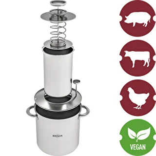 Set mit Wassermantel – Schinkenkocher 1,5 kg + Topf – photo 8