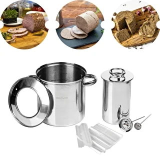 Set mit Wassermantel – Schinkenkocher 1,5 kg + Topf – photo 7