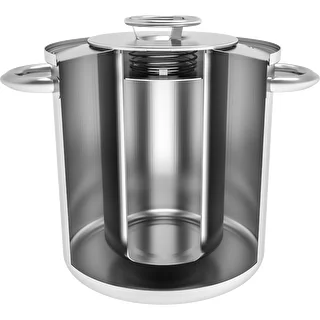 Set mit Wassermantel – Schinkenkocher 1,5 kg + Topf – photo 3