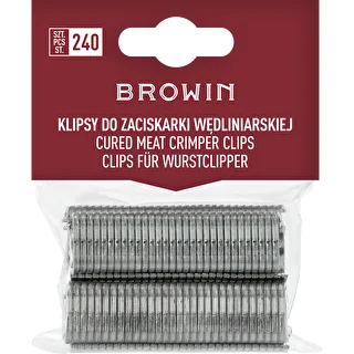 Clips für Wurst-Clipmaschine – 240 Stück