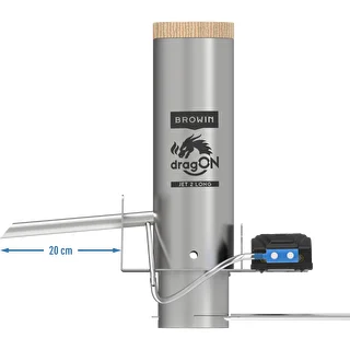 dragON Set für Räucheröfen - elektrische Module mit digitaler Steuerung und Rauchgenerator JET 2 LONG – photo 5