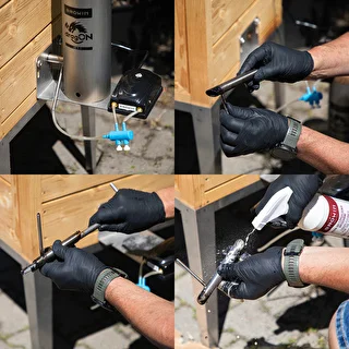 Schaber für dragON JET Rauchgeneratoren – bequemes Reinigen des Rauchrohrs – photo 4