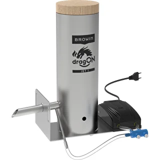 Räucherschrank mit Wi‑Fi, 200 L – dragON WOOD 100IQ mit elektrischem Heizmodul und Steuerung, holzbefeuert – photo 13