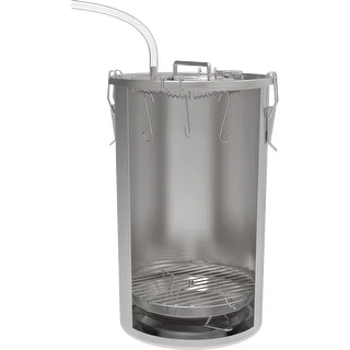 Räuchertopf für Zuhause, 35 L, für den Gasherd – photo 5
