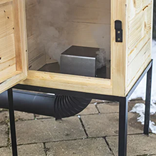 Holz-Räucherofen 60 cm, mit Feuerbox – photo 8