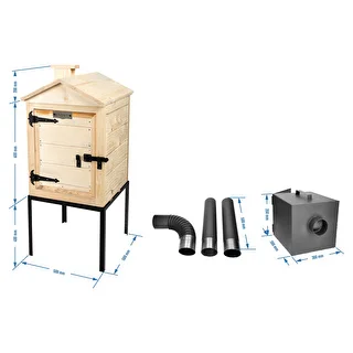 Holz-Räucherofen 60 cm, mit Feuerbox – photo 6