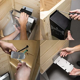 Räucherschrank mit WLAN, 200 L – dragON WOOD 100IQ mit elektrischem Heizmodul und Steuerung – photo 13