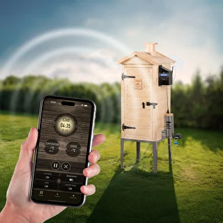 Räucherschrank mit WLAN, 200 L – dragON WOOD 100IQ mit elektrischem Heizmodul und Steuerung – photo 7
