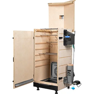 Rahmenloser Räucherschrank dragON PLYWOOD NATURE mit Wi‑Fi-Steuerung, 200 L – photo 3