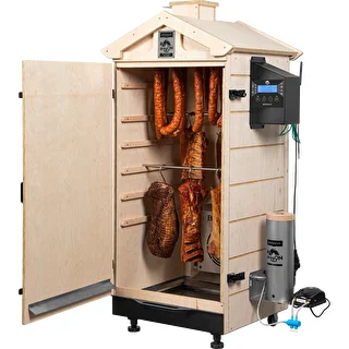 Rahmenloser Räucherschrank dragON PLYWOOD NATURE mit Wi‑Fi-Steuerung, 200 L – photo 4
