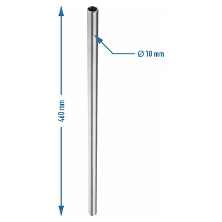 Leisten für Räucherschränke aus Sperrholz, Länge 46 cm, Ø 1 cm, 4 Stück – photo 2