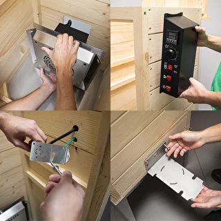 Garten-Räucherschrank aus Holz 200 L – dragON Wood 100E mit elektrischem Heizmodul und Steuerung – photo 12