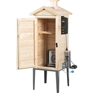 Garten-Räucherschrank aus Holz 200 L – dragON Wood 100E mit elektrischem Heizmodul und Steuerung – photo 2
