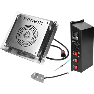 Set elektrischer Module mit digitalem Regler – dragON 1,5 kW, für Gartenräucheröfen