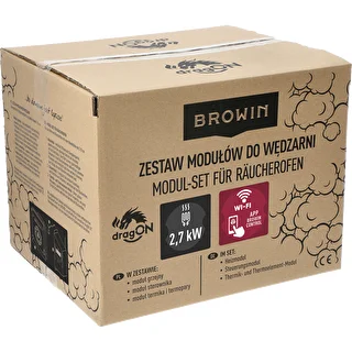 Modul-Set mit Wi-Fi-Steuerung - dragON IQ 2,7 kW, für Garten-Räucheröfen – photo 13