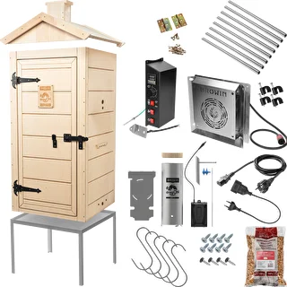 Elektrischer Räucherofen dragON PLYWOOD NATURE 100E mit Heizmodul und Steuerung – photo 2