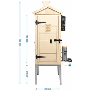 Elektrischer Räucherofen dragON PLYWOOD NATURE 100E mit Heizmodul und Steuerung – photo 14