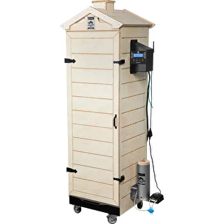 Räucherschrank dragON PLYWOOD NATURE – rahmenlos, modular, mit Wi-Fi-Steuerung, 320 L – photo 2