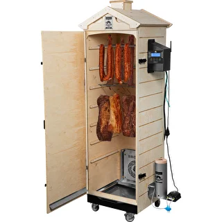 Räucherschrank dragON PLYWOOD NATURE – rahmenlos, modular, mit Wi-Fi-Steuerung, 320 L – photo 4