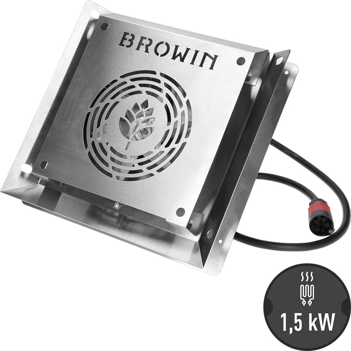 Heizmodul mit Lüfter, 1,5 kW - für Garten-Räucherschränke