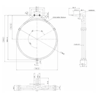 Heizelement für Räucherschrank - 1,5 kW – photo 4