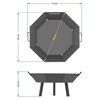 Garten-Feuerstelle Ø 70 cm – Loft-Design – photo 8
