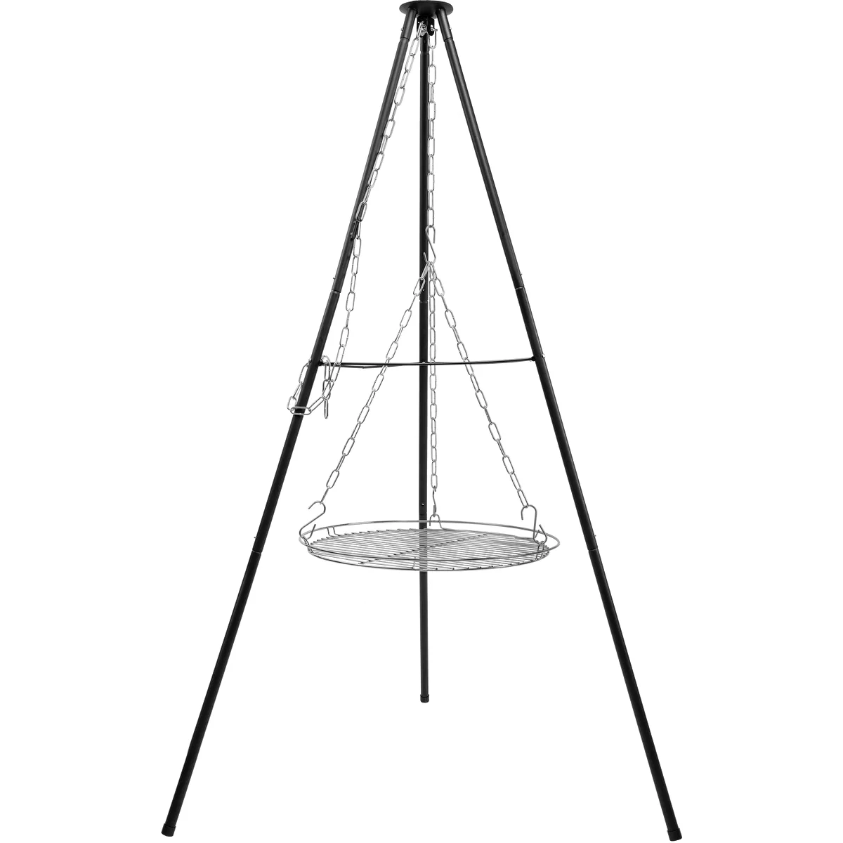 Lagerfeuer-Dreibein mit Grillrost, 150 cm