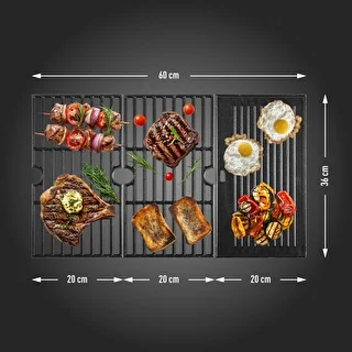 Gasgrill dragON BBQ101, 11,7 kW, schwarz-silber – photo 9