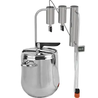 Destilliergerät und Schnellkochtopf 2-in-1, 12 l, Kühler und 2 Absetzbehälter – photo 1