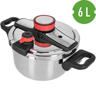 Schnellkochtopf aus Edelstahl, 6 l – photo 3