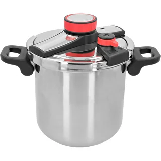 Schnellkochtopf aus Edelstahl, 8 l