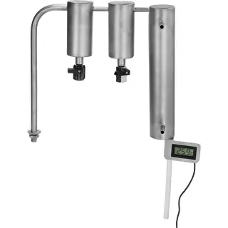 Destilliergerät und Schnellkochtopf 2-in-1, 12 l, Kühler und 2 Absetzbehälter – photo 6