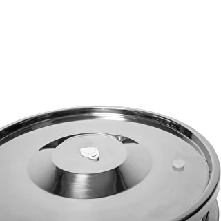 Fermentations- und Destillationsbehälter – Edelstahl 18 l, 5 Spannverschlüsse – photo 10