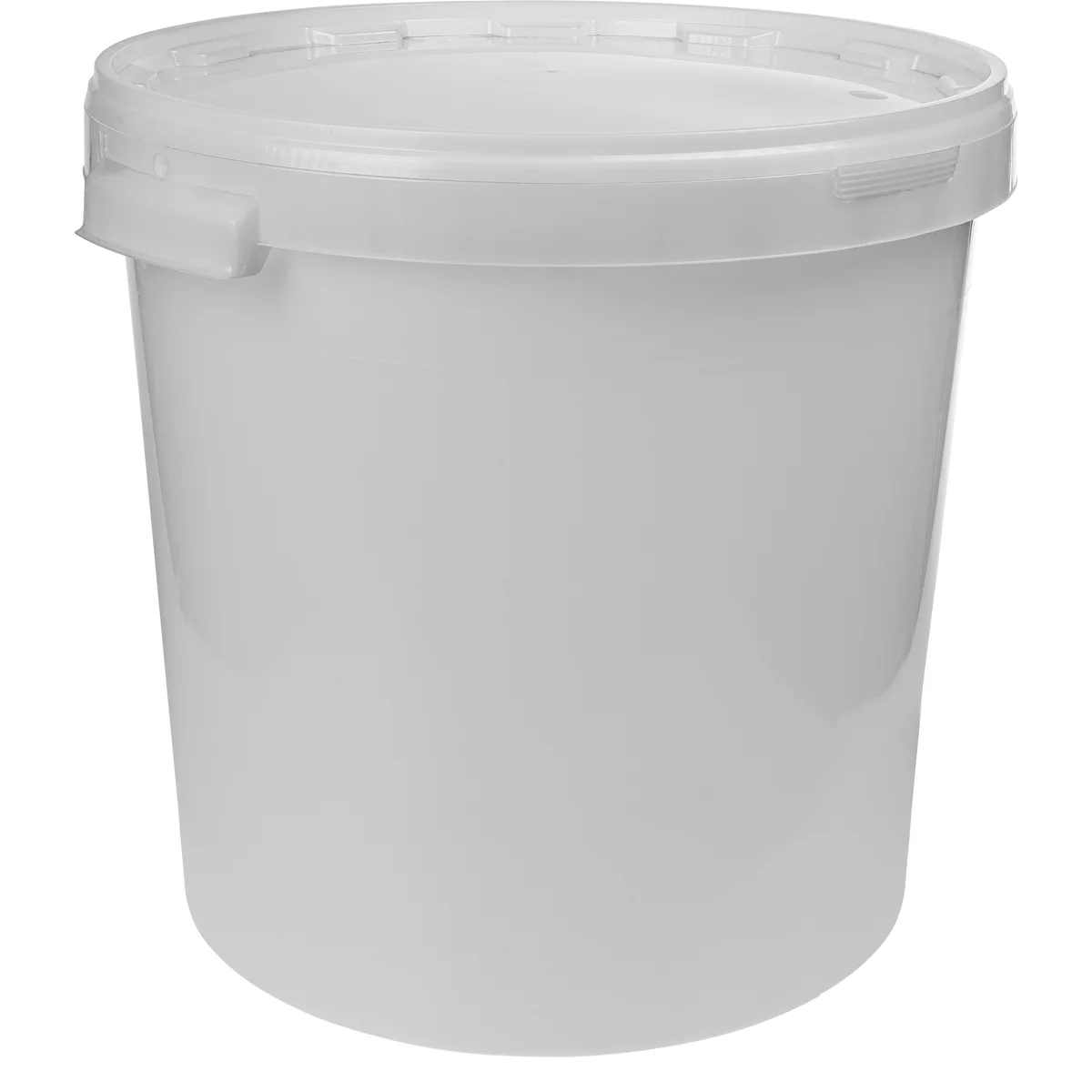Gärbehälter 30 L, weiß, mit 2 Gärrohren