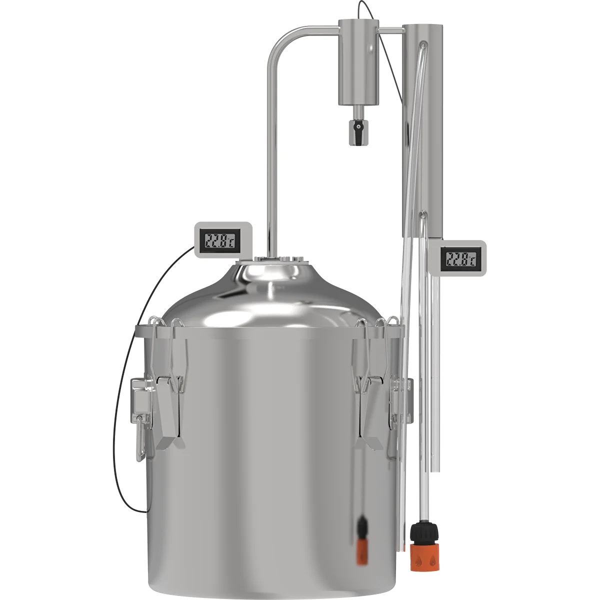 Klassischer Destillierapparat Convex 18 L – 1 Abscheider