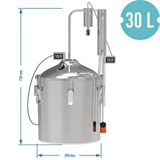 Destilliergerät hawkSTILL 1.0 CONVEX 30 L – 1 Abscheider – photo 8