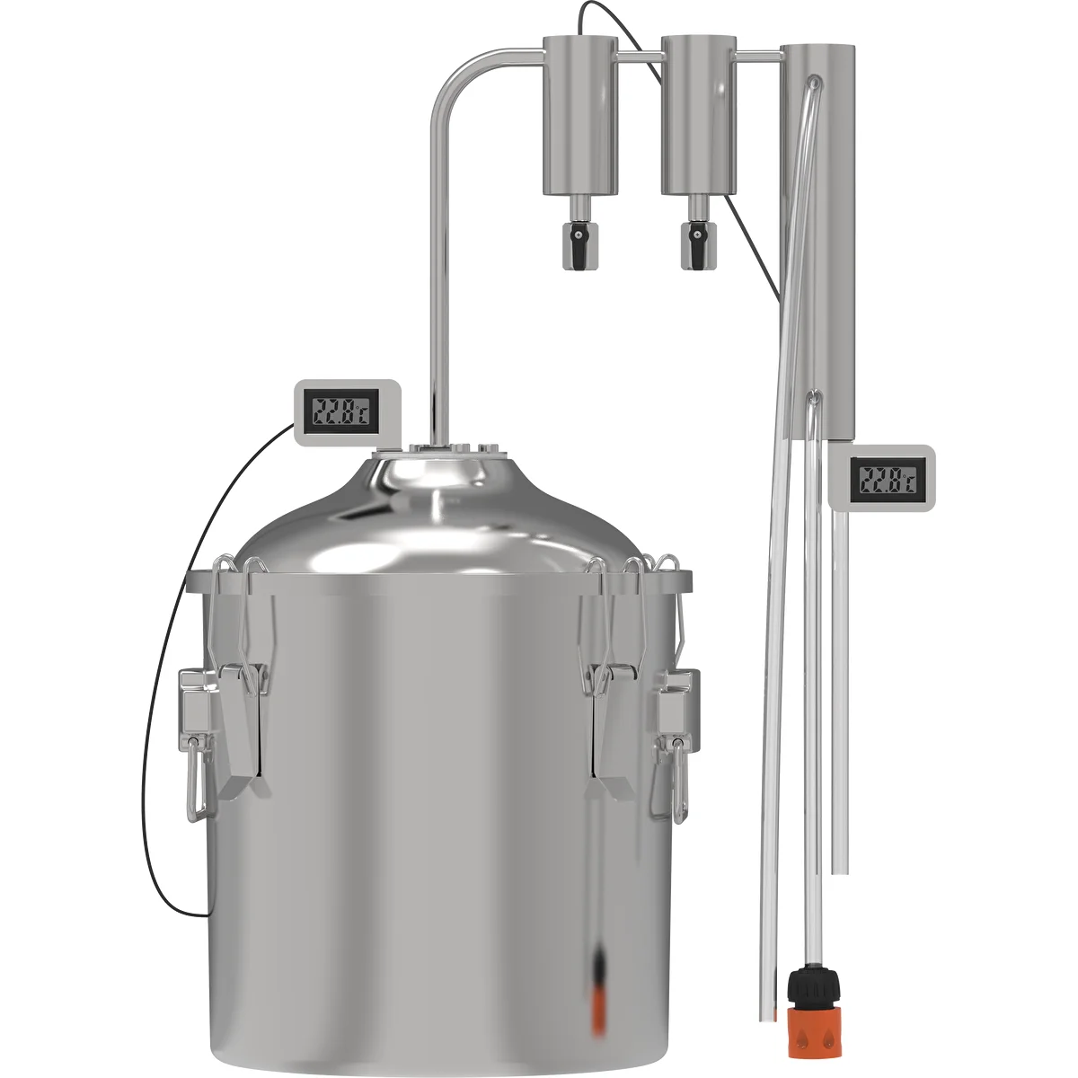 Destilliergerät hawkSTILL 1.0 CONVEX 18 L – 2 Abscheider