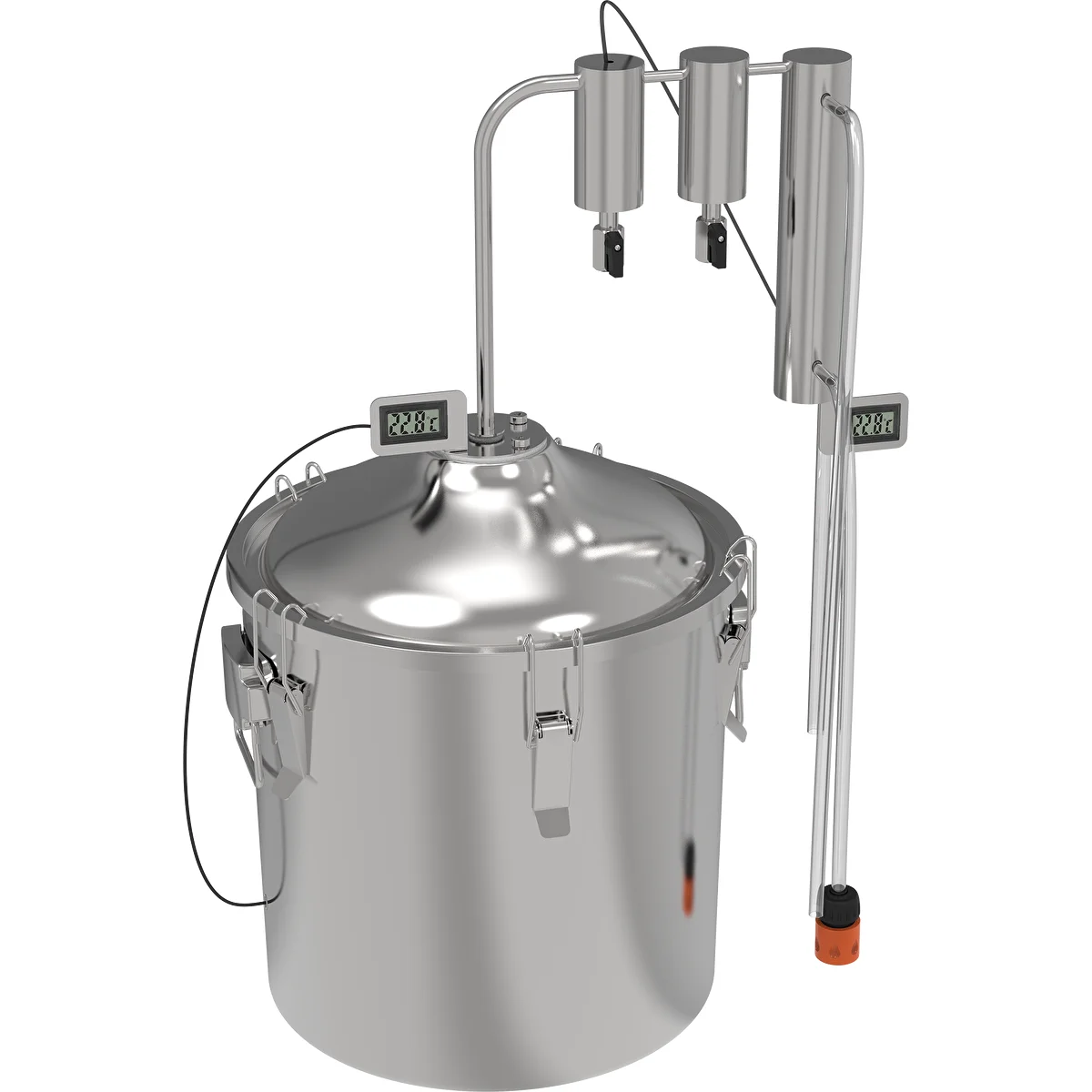Destilliergerät hawkSTILL 1.0 CONVEX 30 L – 2 Abscheider