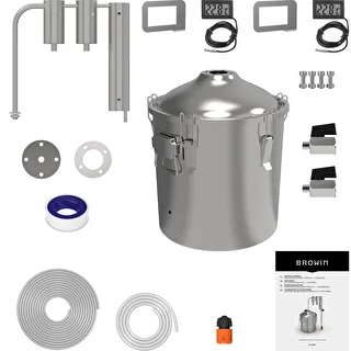 Destilliergerät hawkSTILL 1.0 CONVEX 30 L – 2 Abscheider – photo 3